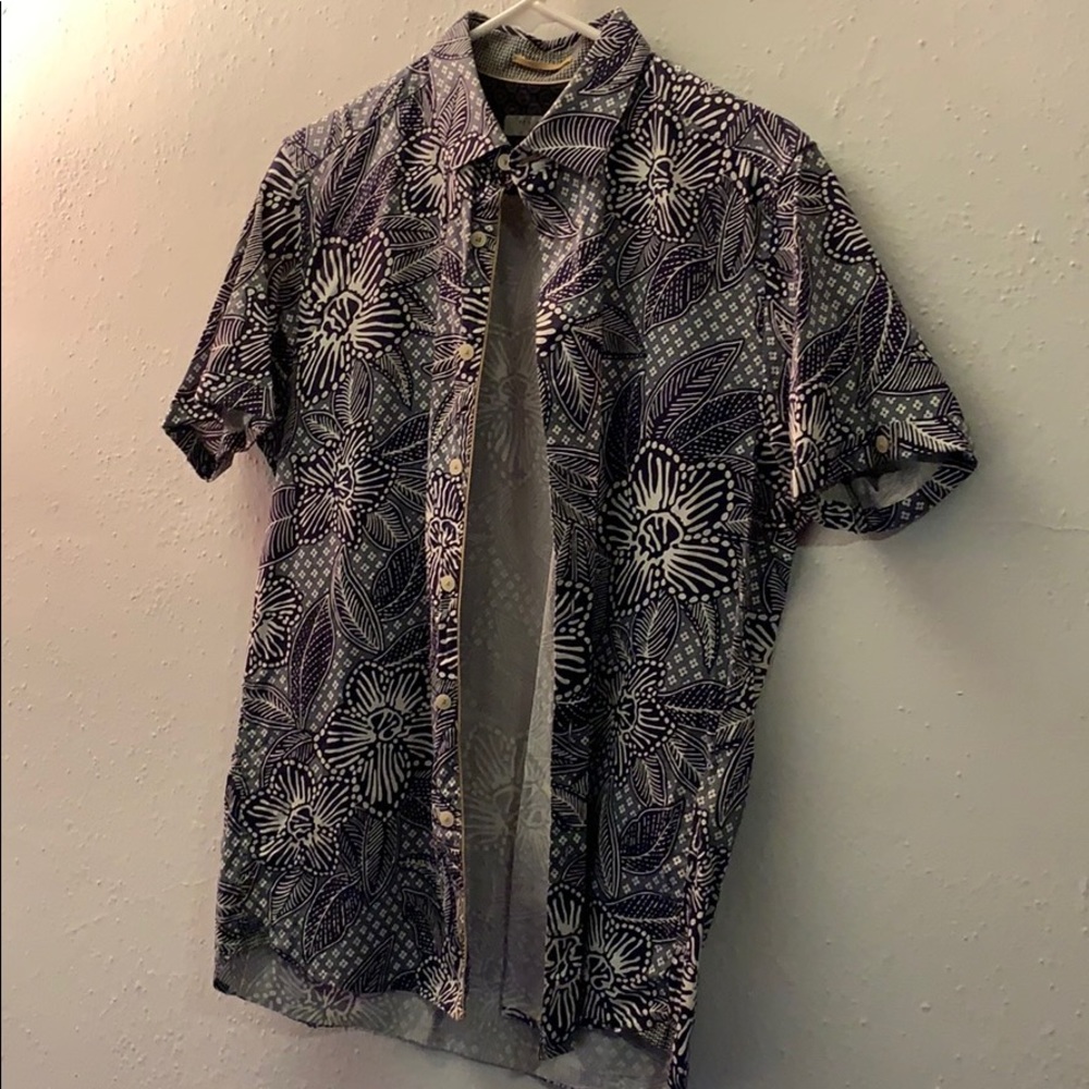 Ted Baker Short Sleeved Button Down